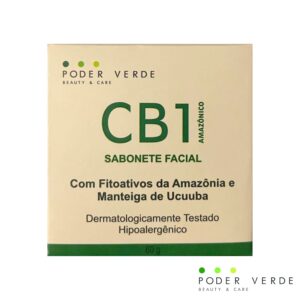 Sabonete Facial Poder Verde CB1 Amazônico 60g