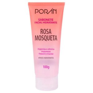 Sabonete Facial Porán Rosa Mosqueta Hidratante 100g