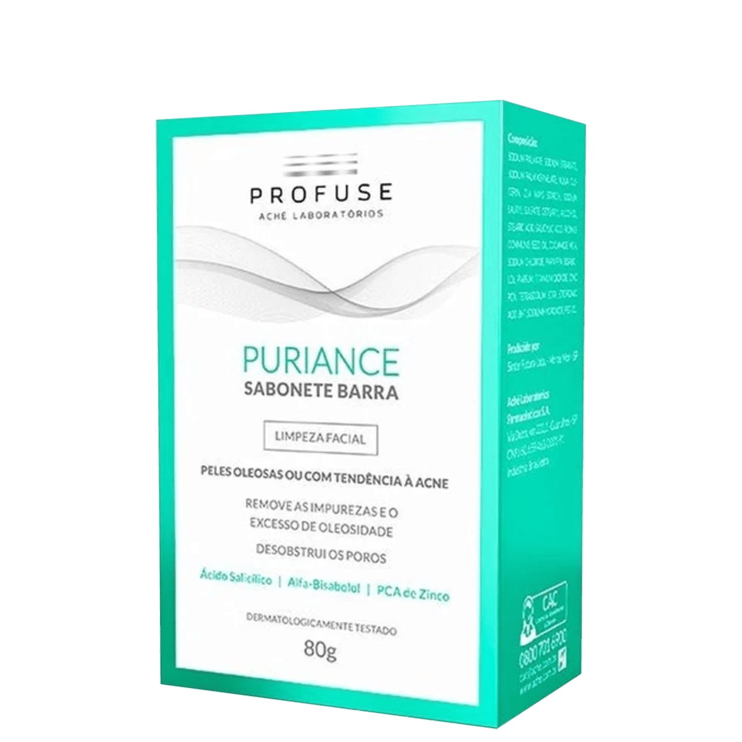 Sabonete Facial em Barra Profuse Puriance 80g