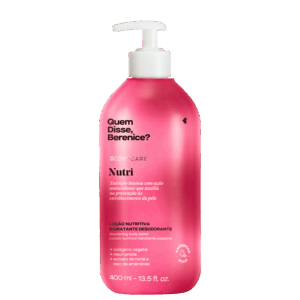 Loção Corporal Quem Disse Berenice Nutri Hidratante Desodorante 400ml