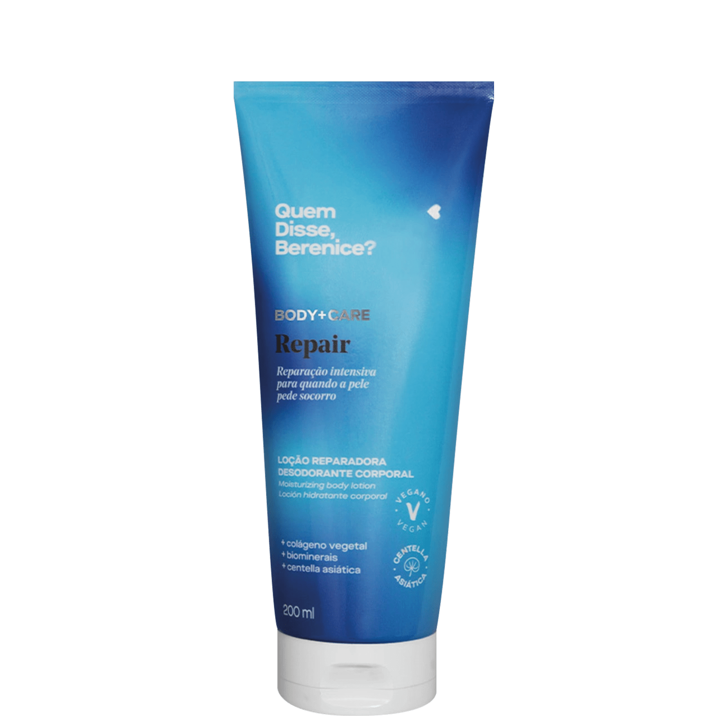 Loção Corporal Quem Disse Berenice Repair Reparadora Desodorante 200ml