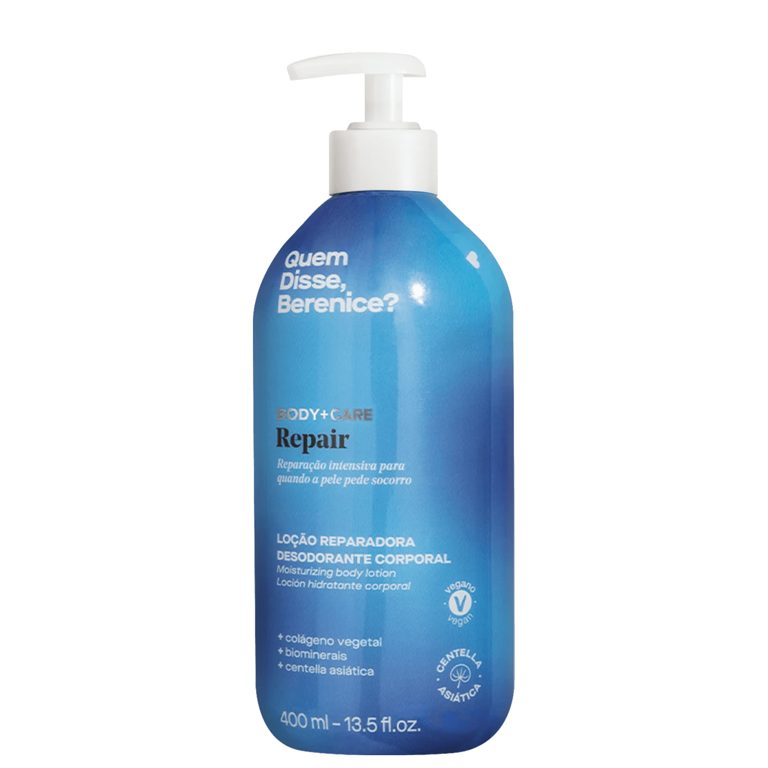 Loção Corporal Quem Disse Berenice Repair Reparadora Desodorante 400ml