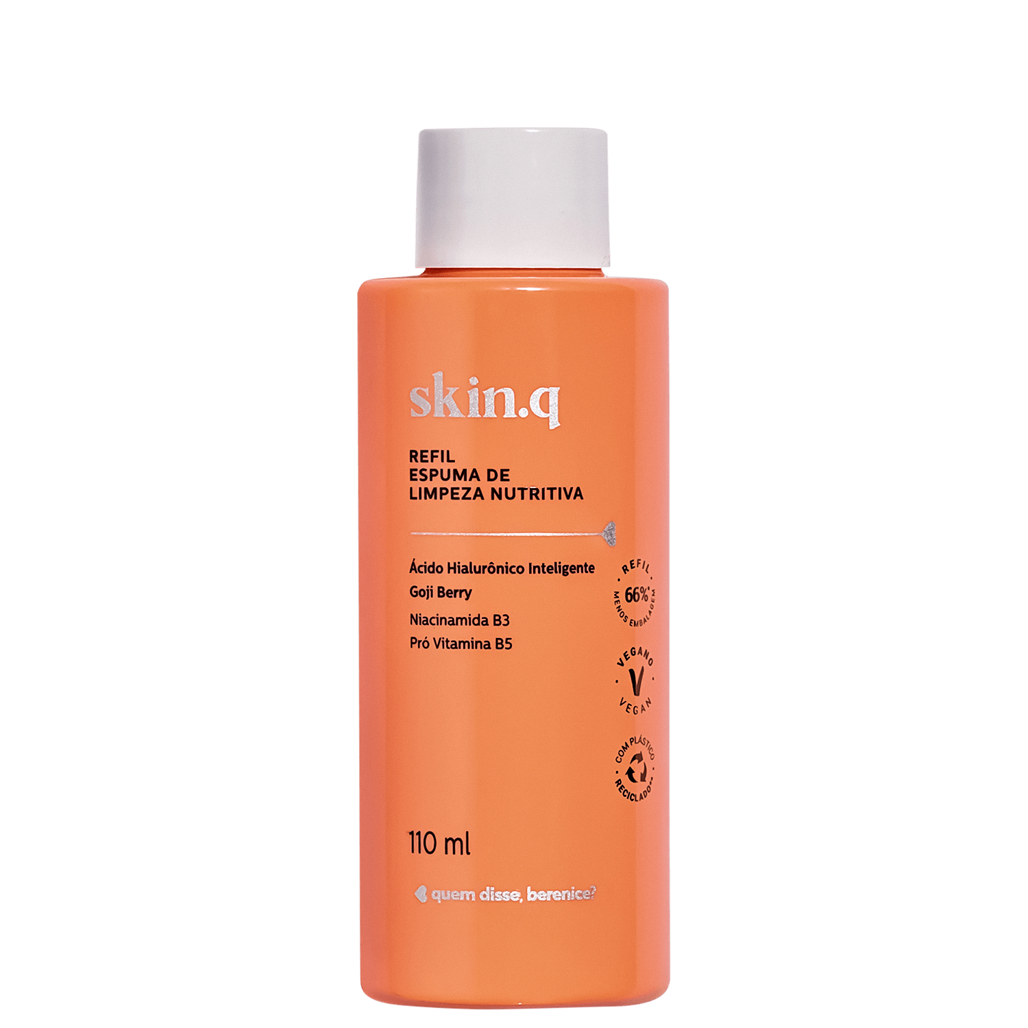 Refil Espuma de Limpeza Quem Disse Berenice? Skin.q Nutritiva 110ml