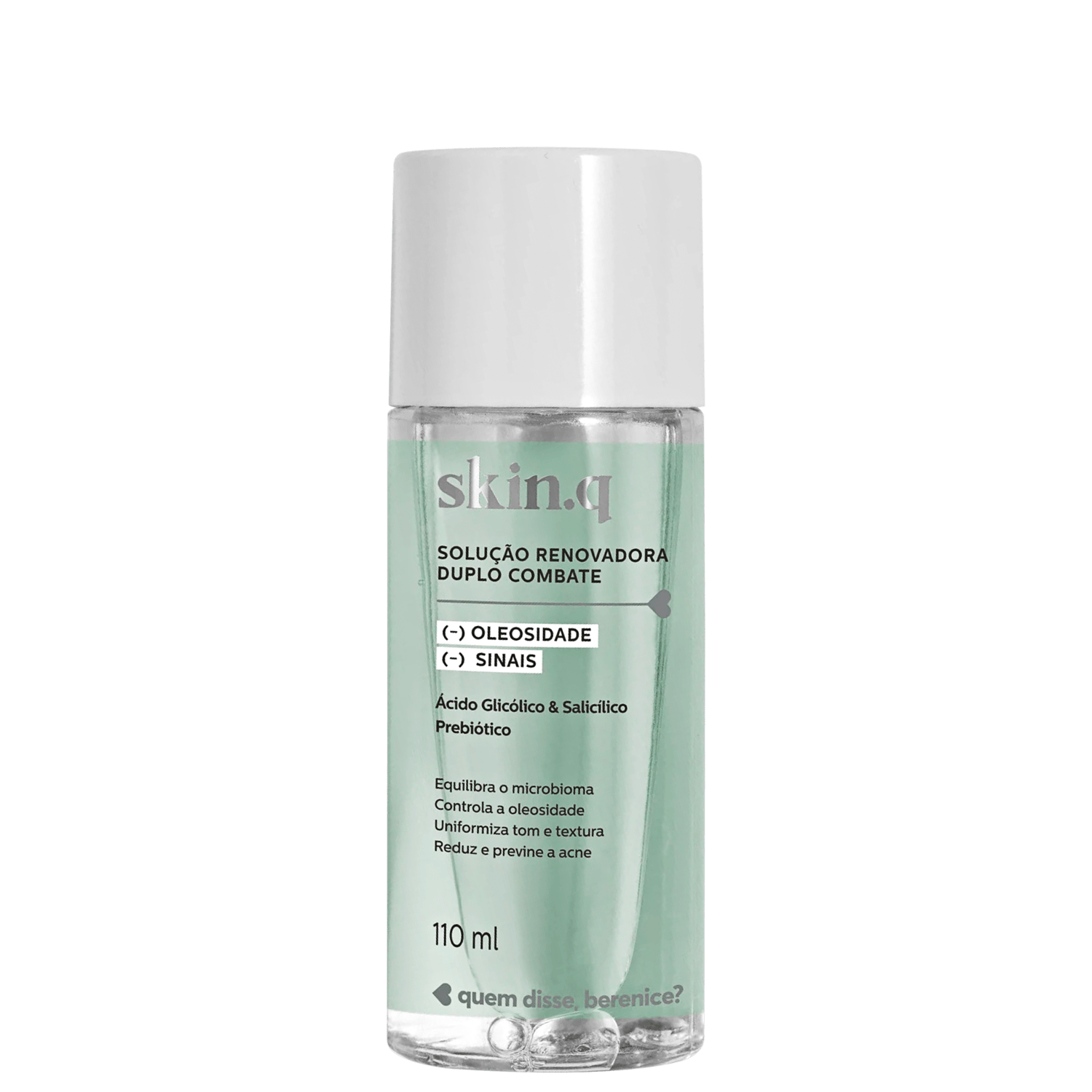 Tonico Facial Quem Disse Berenice Skinq Solução Renovadora Duplo Combate 110ml