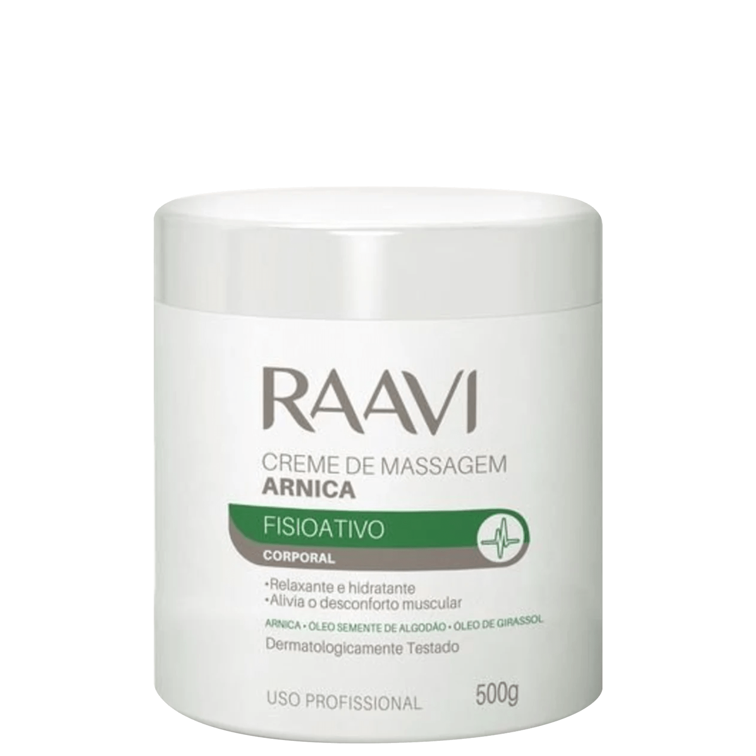Creme Massagem Raavi Arnica Fisioativo 500g