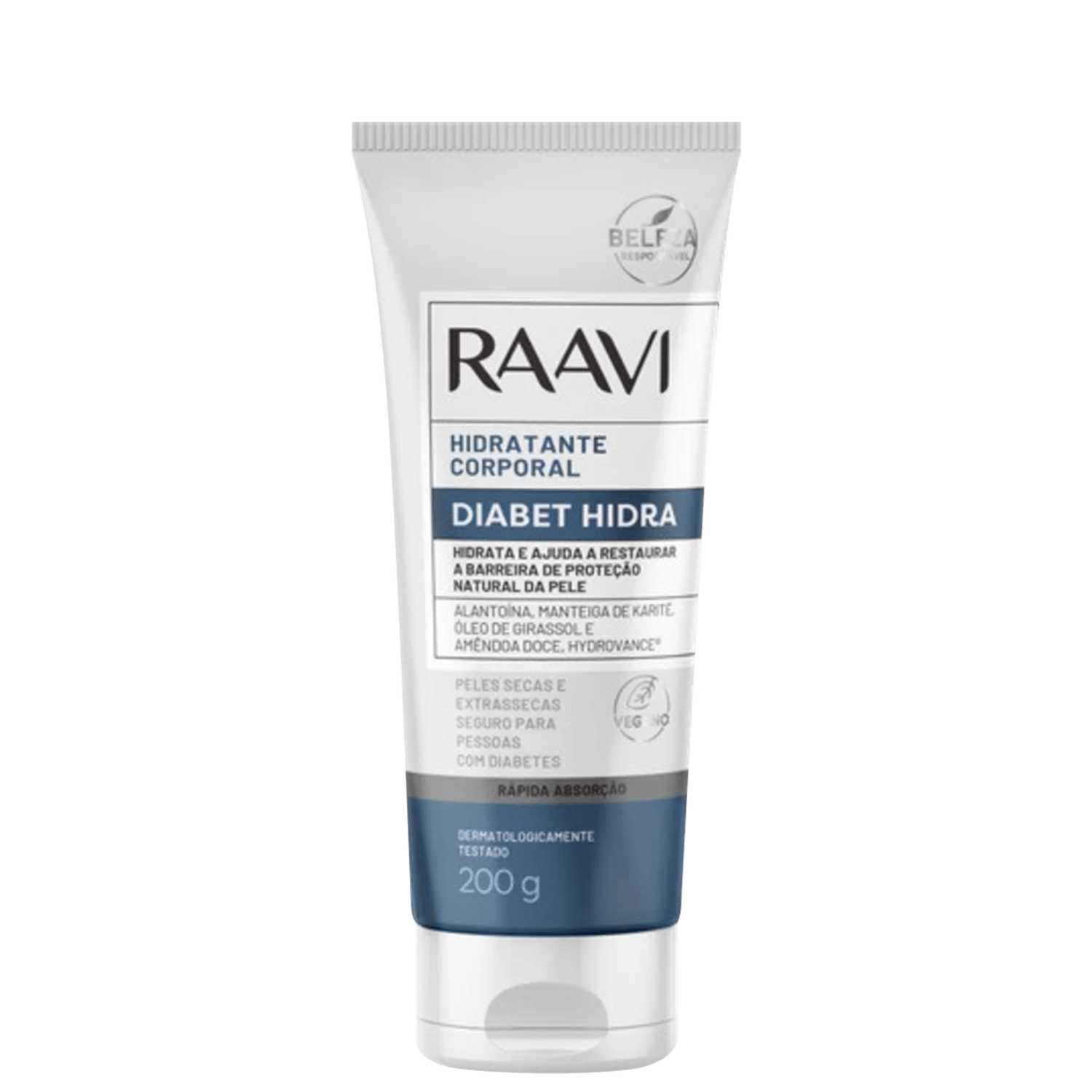 Hidratante Corporal Raavi Diabet Hidra 200g