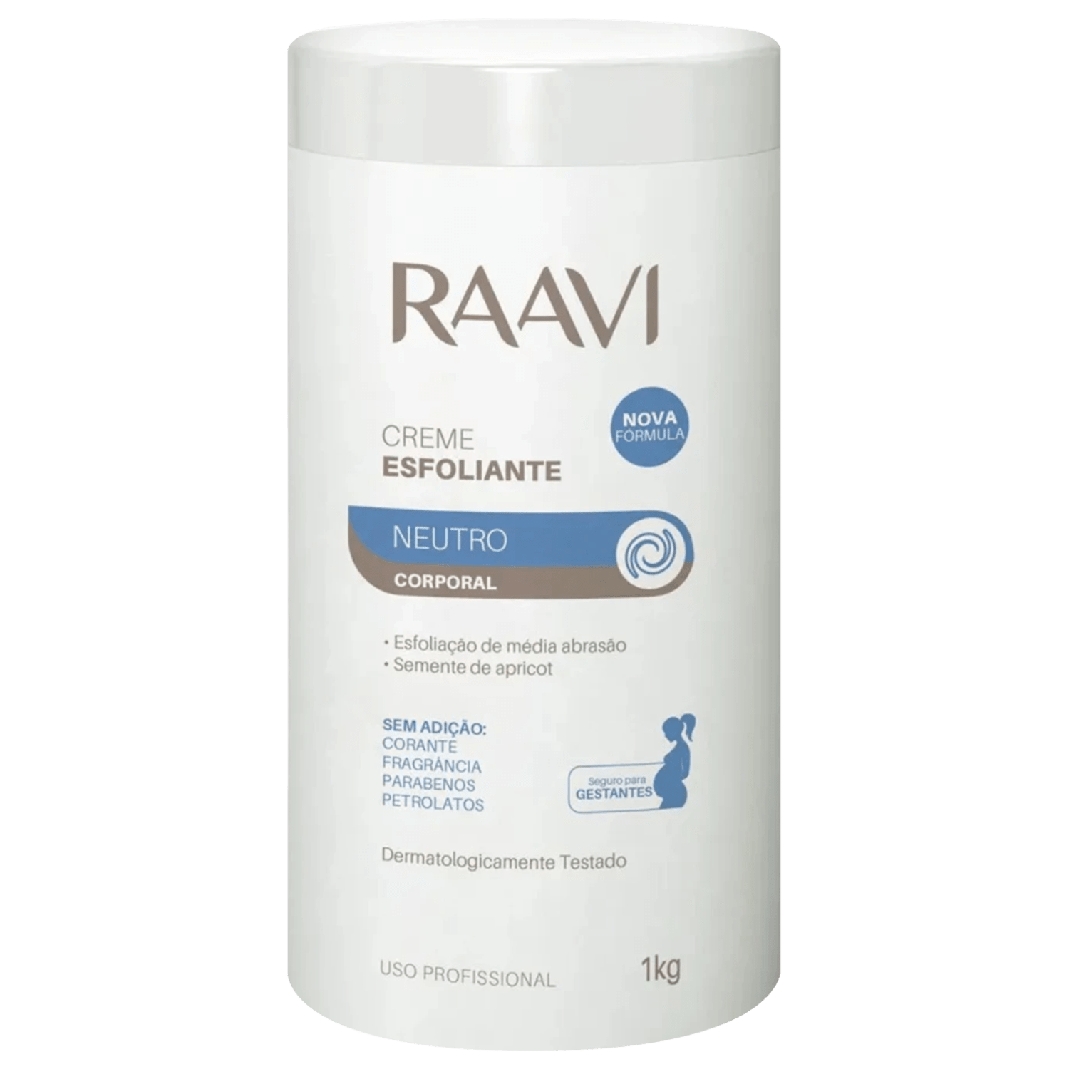 Creme Esfoliante Raavi Neutro Corporal 1kg