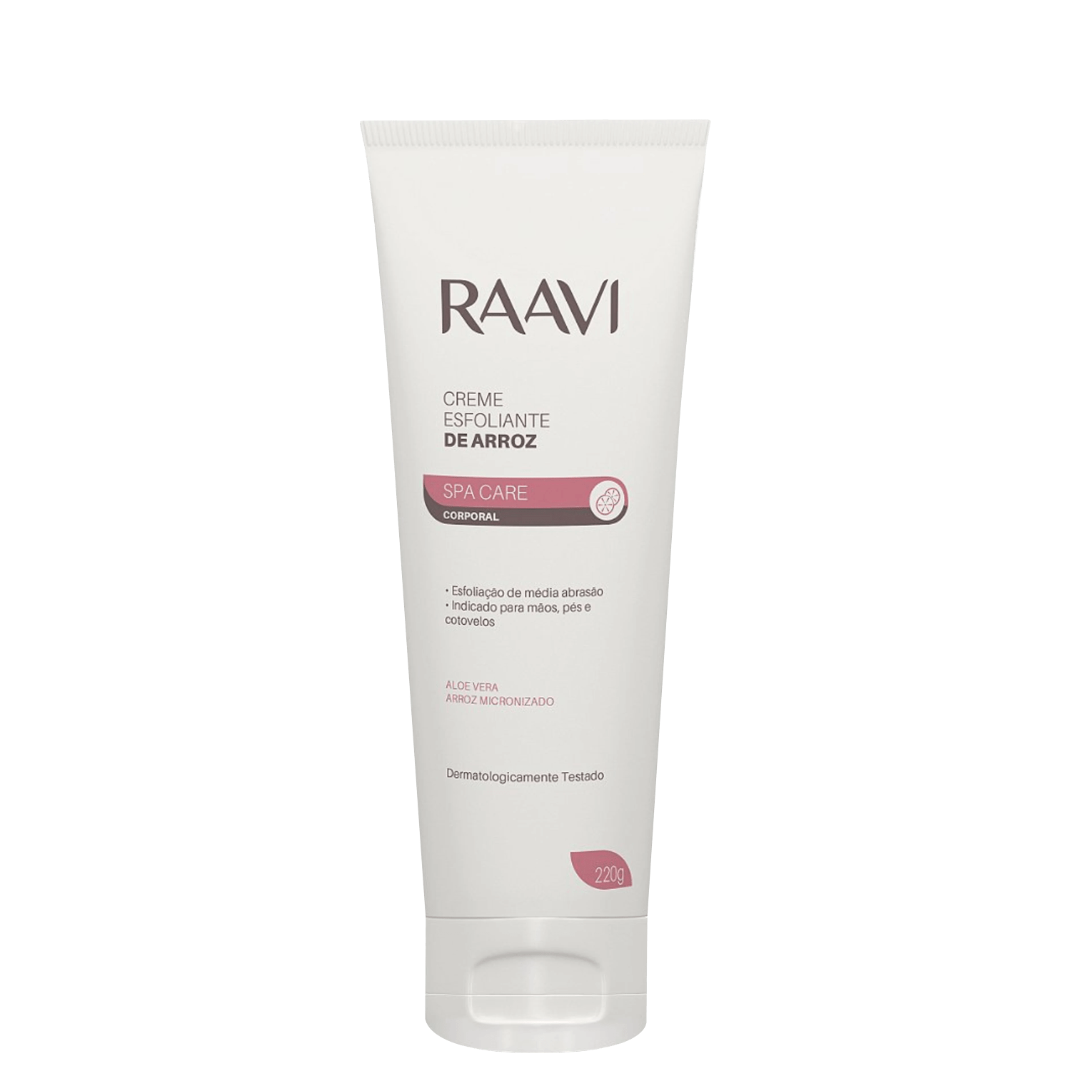 Creme Esfoliante Raavi Spa Care Arroz Corporal 220g