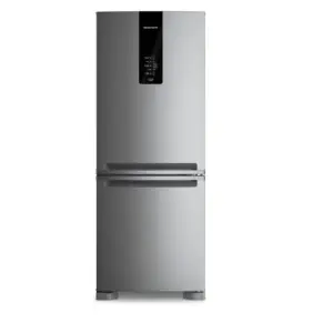 Refrigerador Inverse Brastemp 447L Frost Free Inox 220 Volts BRE57FK Refrigerador Inverse Brastemp 447L Frost Free Inox 220 Volts BRE57FK