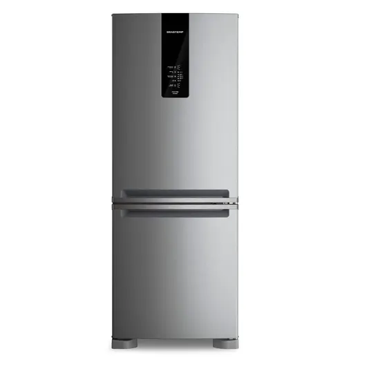 Refrigerador Inverse Brastemp 447L Frost Free Inox 220 Volts BRE57FK