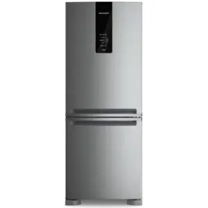 Refrigerador Inverse Duplex Brastemp 447L Smart Flow Inox 110V BRE57FKANA Refrigerador Inverse Duplex Brastemp 447L Smart Flow Inox 110V BRE57FKANA