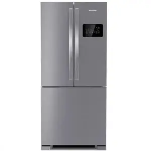 Refrigerador Side Inverse Brastemp 554L 3 Portas Inox 127V Refrigerador Side Inverse Brastemp 554L 3 Portas Inox 127V