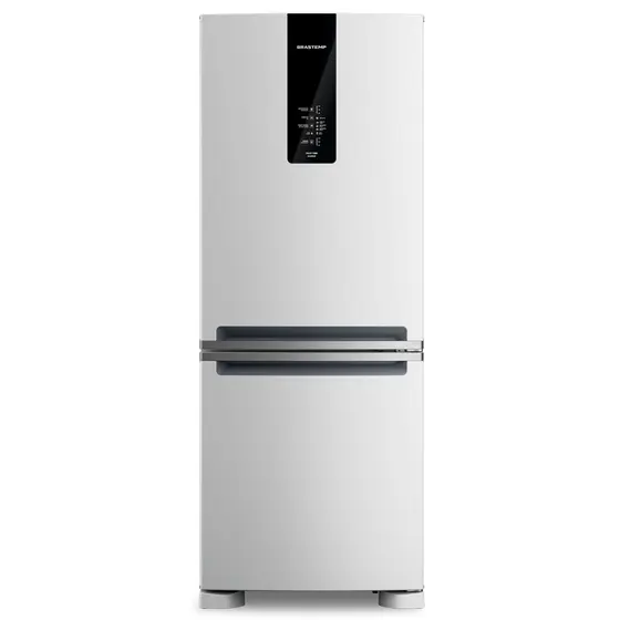 Refrigerador Inverse Brastemp 447L Frost Free A+++ com Smart Flow e Fresh Box Branco BRE57FB