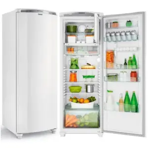 Refrigerador 1 Porta Consul 342L Frost Free Com Controle De Temperatura Branco 220v CRB39 Refrigerador 1 Porta Consul 342L Frost Free Com Controle De Temperatura Branco 220v CRB39