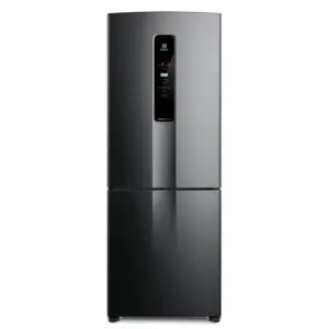 Refrigerador Inverse Electrolux 490L Frost Free Efficient com AutoSense 2 Portas Black Look IB7B Refrigerador Inverse Electrolux 490L Frost Free Efficient com AutoSense 2 Portas Black Look IB7B