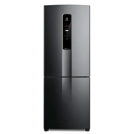 Refrigerador Inverse Electrolux 490L Frost Free Efficient com AutoSense 2 Portas Black Look IB7B