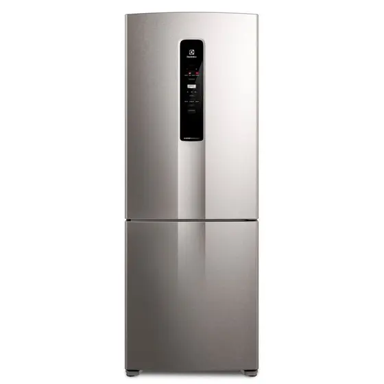 Refrigerador Inverse Electrolux 490L Frost Free Efficient com AutoSense 2 Portas Inox Look IB7S