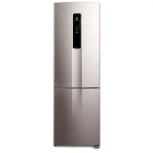 Refrigerador Inverse Electrolux 400L Frost Free Efficient AutoSense Inox Look DB44S Refrigerador Inverse Electrolux 400L Frost Free Efficient AutoSense Inox Look DB44S