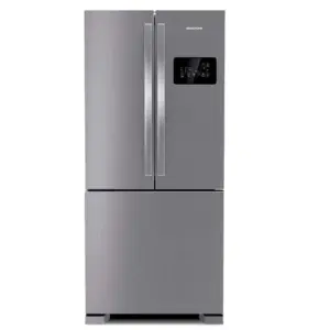 Refrigerador Side Inverse Brastemp 554L French Door 3 Portas Frost Free com Inox BRO85AK Refrigerador Side Inverse Brastemp 554L French Door 3 Portas Frost Free com Inox BRO85AK