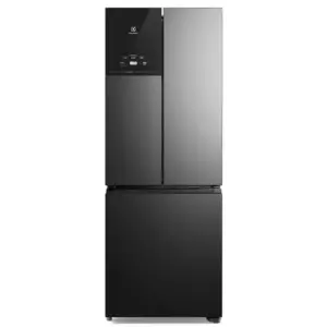 Refrigerador French Door Electrolux 480L Frost Free 3 Portas com Black Inox Look IM7B Refrigerador French Door Electrolux 480L Frost Free 3 Portas com Black Inox Look IM7B