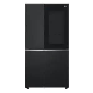 Refrigerador Side by Side LG 647L Smart InstaView Black Inox 220v GC-V257SQV2 Refrigerador Side by Side LG 647L Smart InstaView Black Inox 220v GC-V257SQV2