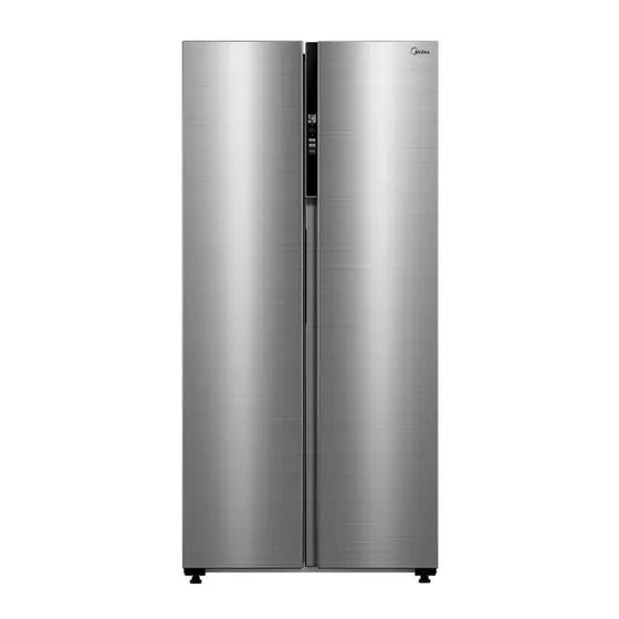 Refrigerador Side By Side Midea 442L Inox 220V MDRS598