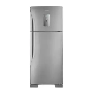 Refrigerador Top Freezer Panasonic 435L 2 Portas com Aço Escovado 220V BT50BD3XA Refrigerador Top Freezer Panasonic 435L 2 Portas com Aço Escovado 220V BT50BD3XA
