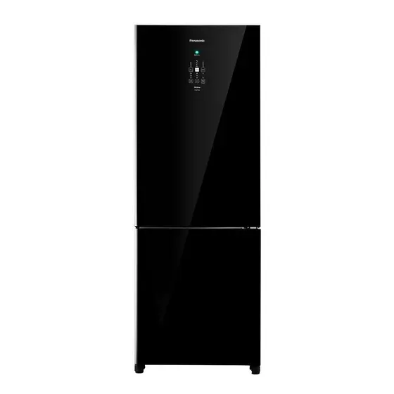 Refrigerador Inverse Panasonic 480L Frost Free 2 Portas com Black Glass 220V BB71GVFBB