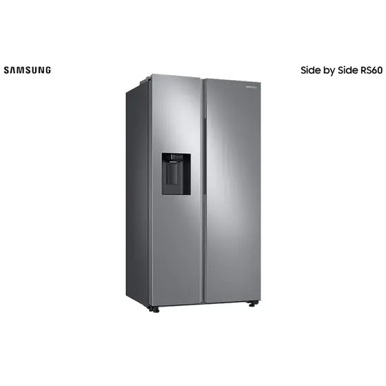 Refrigerador Side by Side Samsung 602L Inverter com All Around Cooling e SpaceMax Inox Look RS60T5200S9