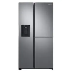 Refrigerador Side by Side Samsung 601L com Dispenser de Água e Gelo e FlexZone Inox 127v RS65R5691M9/AZ Refrigerador Side by Side Samsung 601L com Dispenser de Água e Gelo e FlexZone Inox 127v RS65R5691M9/AZ