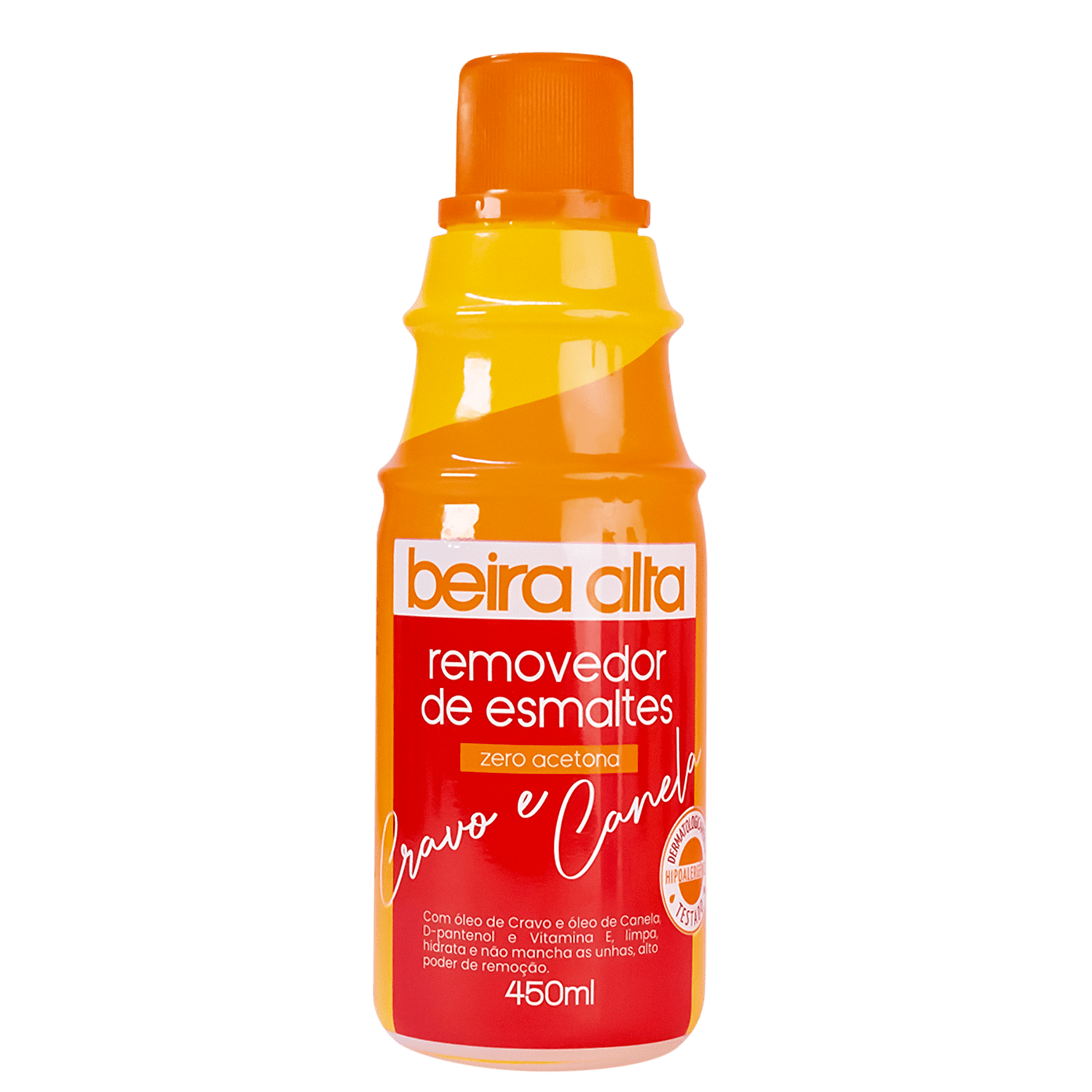 Removedor de Esmaltes Beira Alta Cravo e Canela 450ml