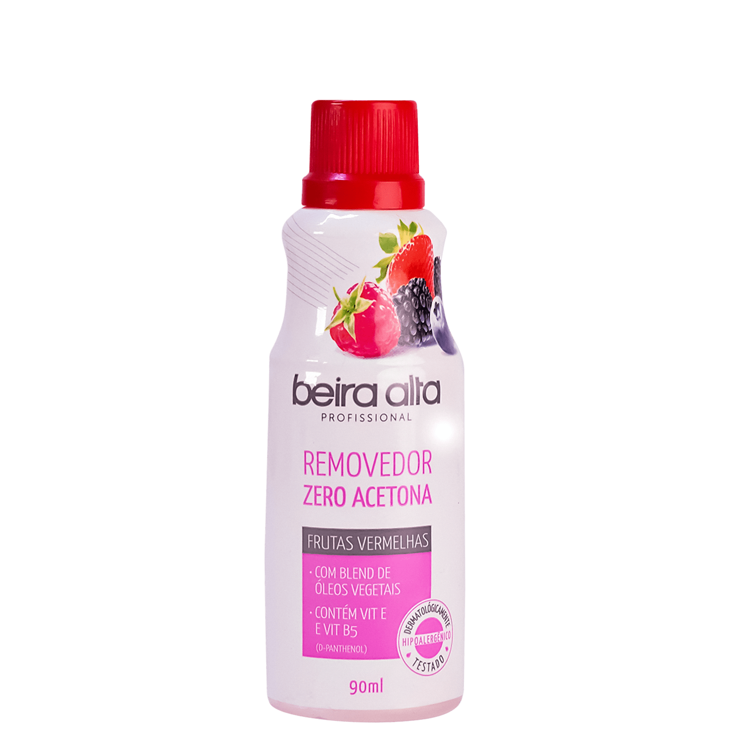 Removedor de Esmaltes Beira Alta Frutas Vermelhas 450ml