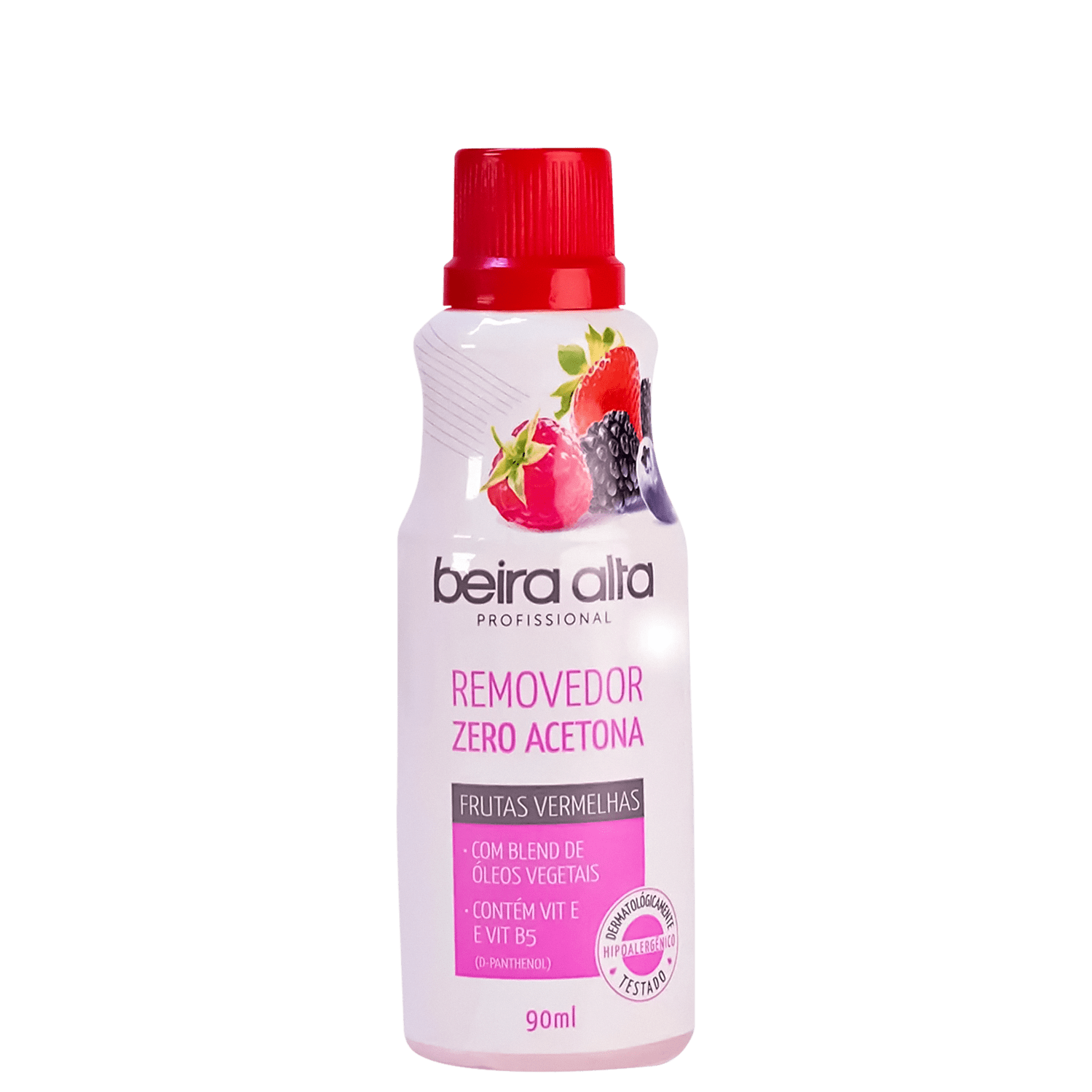Removedor de Esmaltes Beira Alta Frutas Vermelhas 90ml