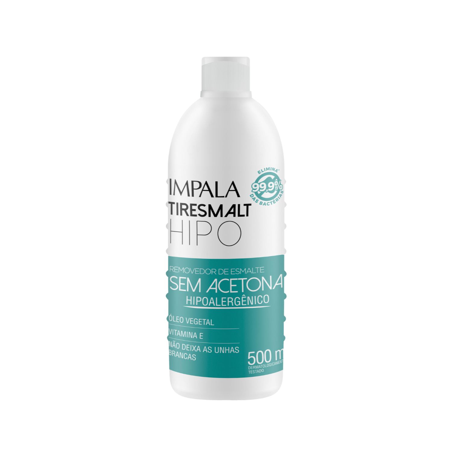 Removedor de Esmalte Impala Tiresmalt Hipo Sem Acetona 500ml