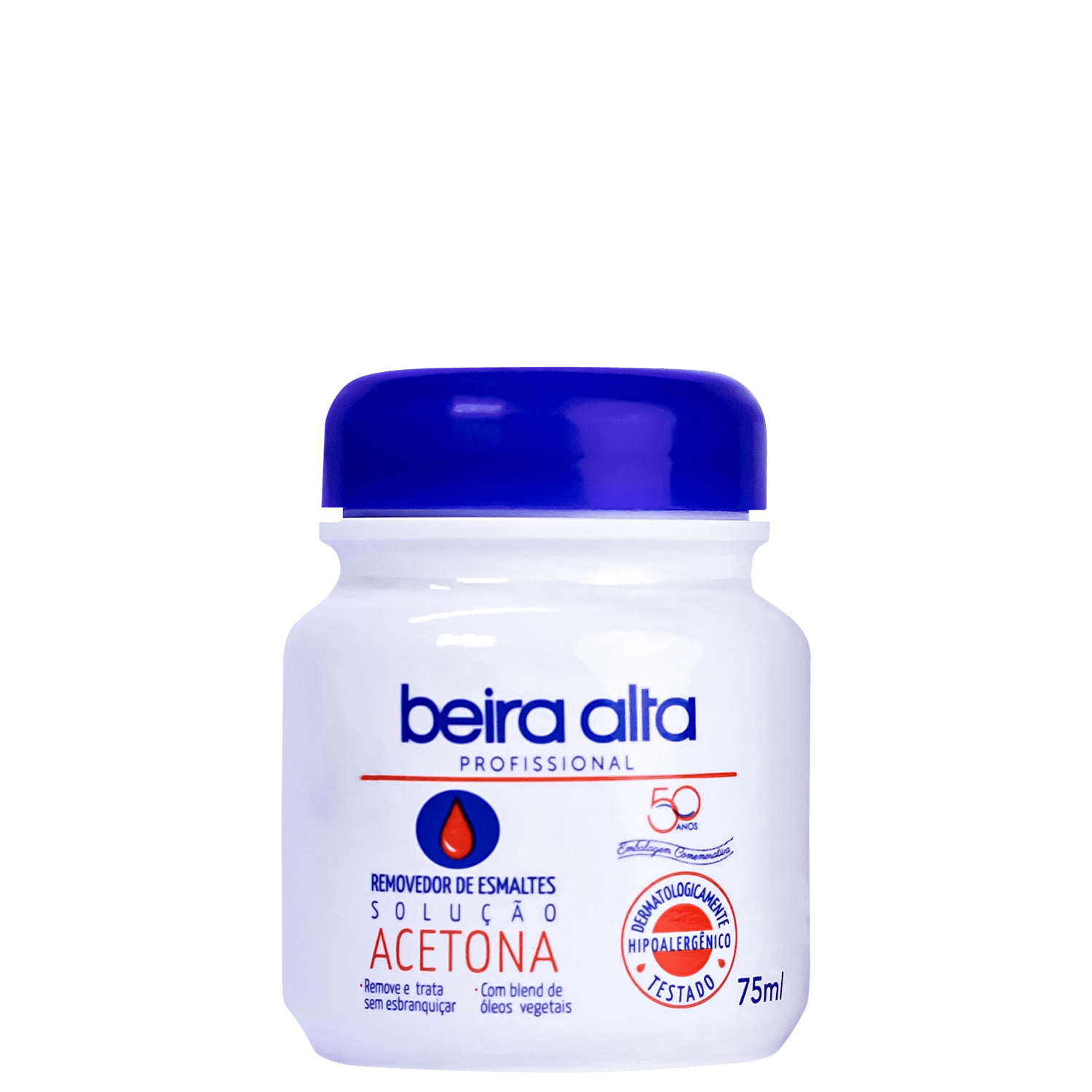 Removedor de Esmaltes Beira Alta Tira Fácil 50 Anos 75ml