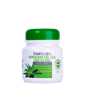 Removedor de Esmaltes Beira Alta Tira Fácil Aloe Vera 75ml