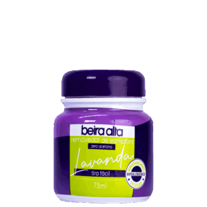 Removedor de Esmaltes Beira Alta Tira Fácil Lavanda 75ml