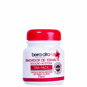 Removedor de Esmaltes Beira Alta Tira Fácil Tradicional 75ml
