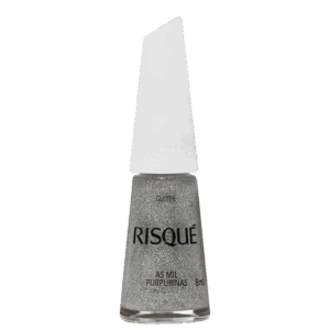 Esmalte Glitter Risqué As Mil Purpurinas 8ml