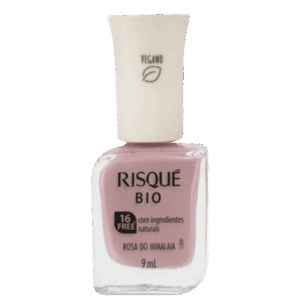 Esmalte Cremoso Risqué Bio Rosa Do Himalaia 9ml