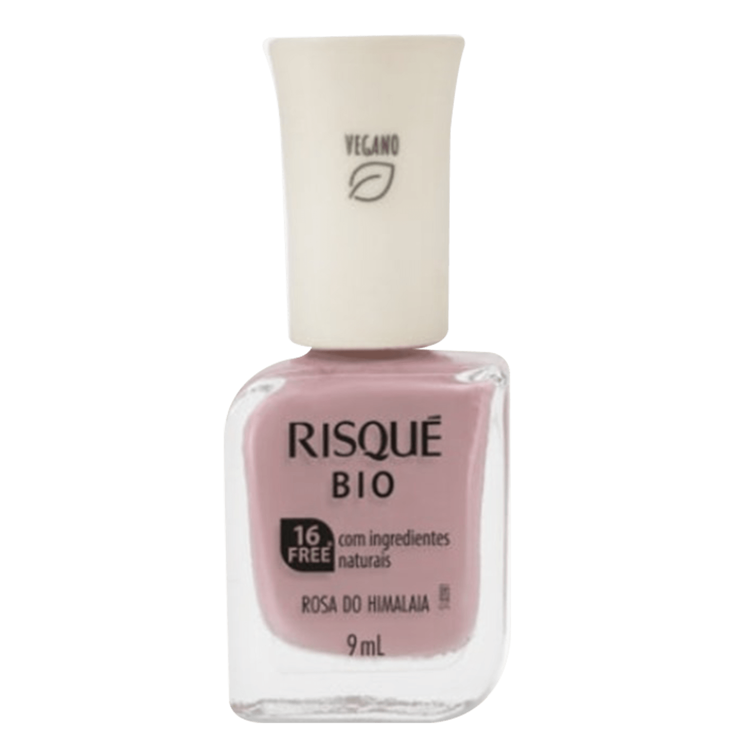 Esmalte Cremoso Risqué Bio Rosa Do Himalaia 9ml