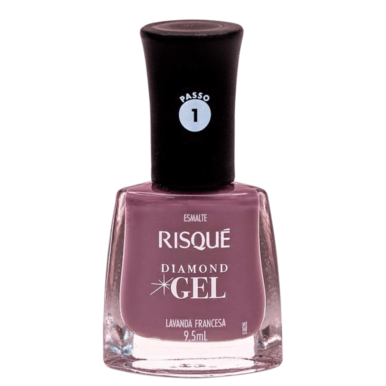 Esmalte Cremoso Risqué Diamond Gel Lavanda Francesa 9,5ml