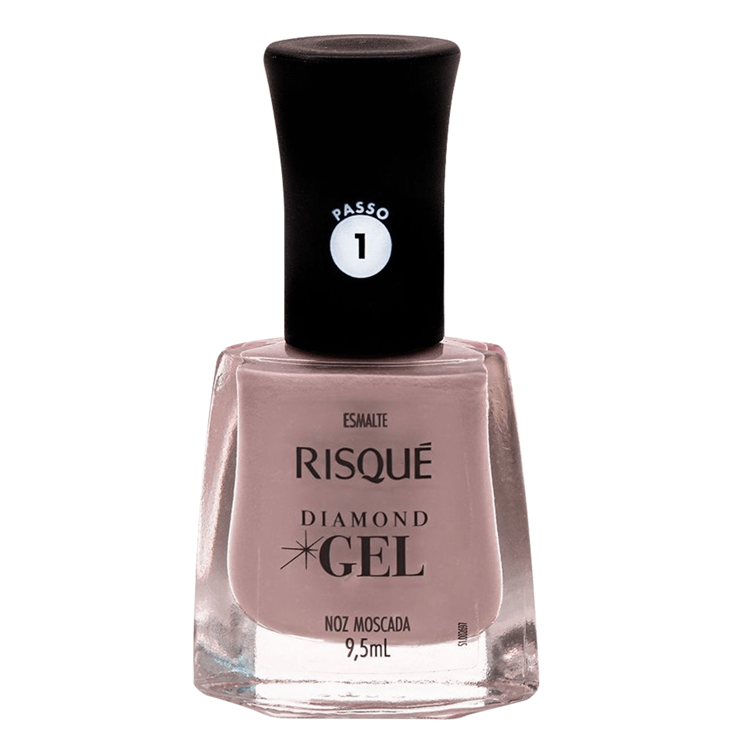 Esmalte Cremoso Risqué Diamond Gel Noz Moscada 9,5ml