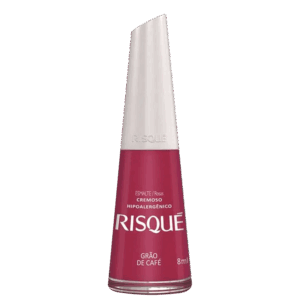 Esmalte Cremoso Risqué Grão de Café 8ml