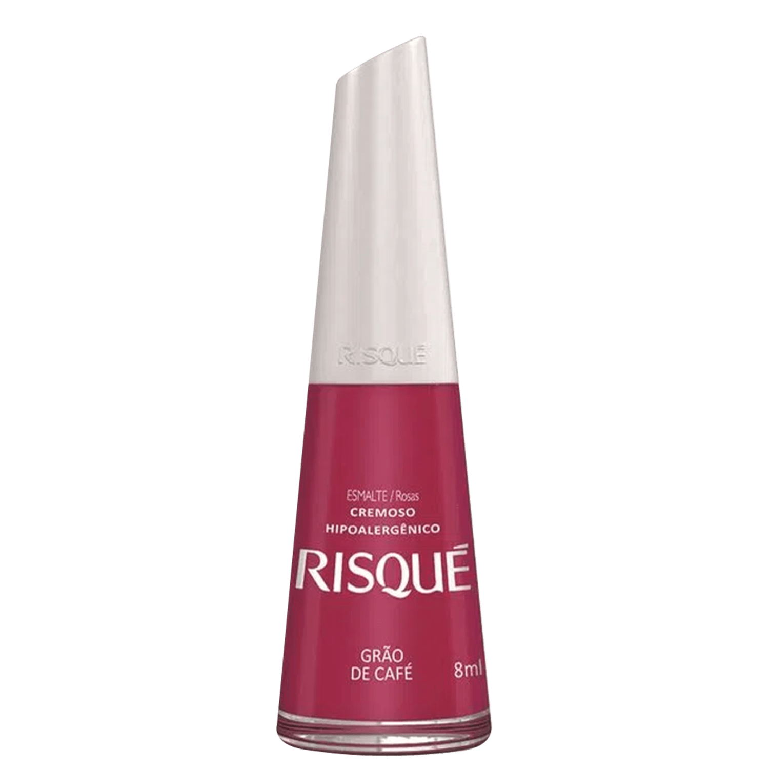 Esmalte Cremoso Risqué Grão de Café 8ml