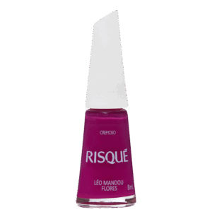 Esmalte Cremoso Risqué Léo Mandou Flores 8ml