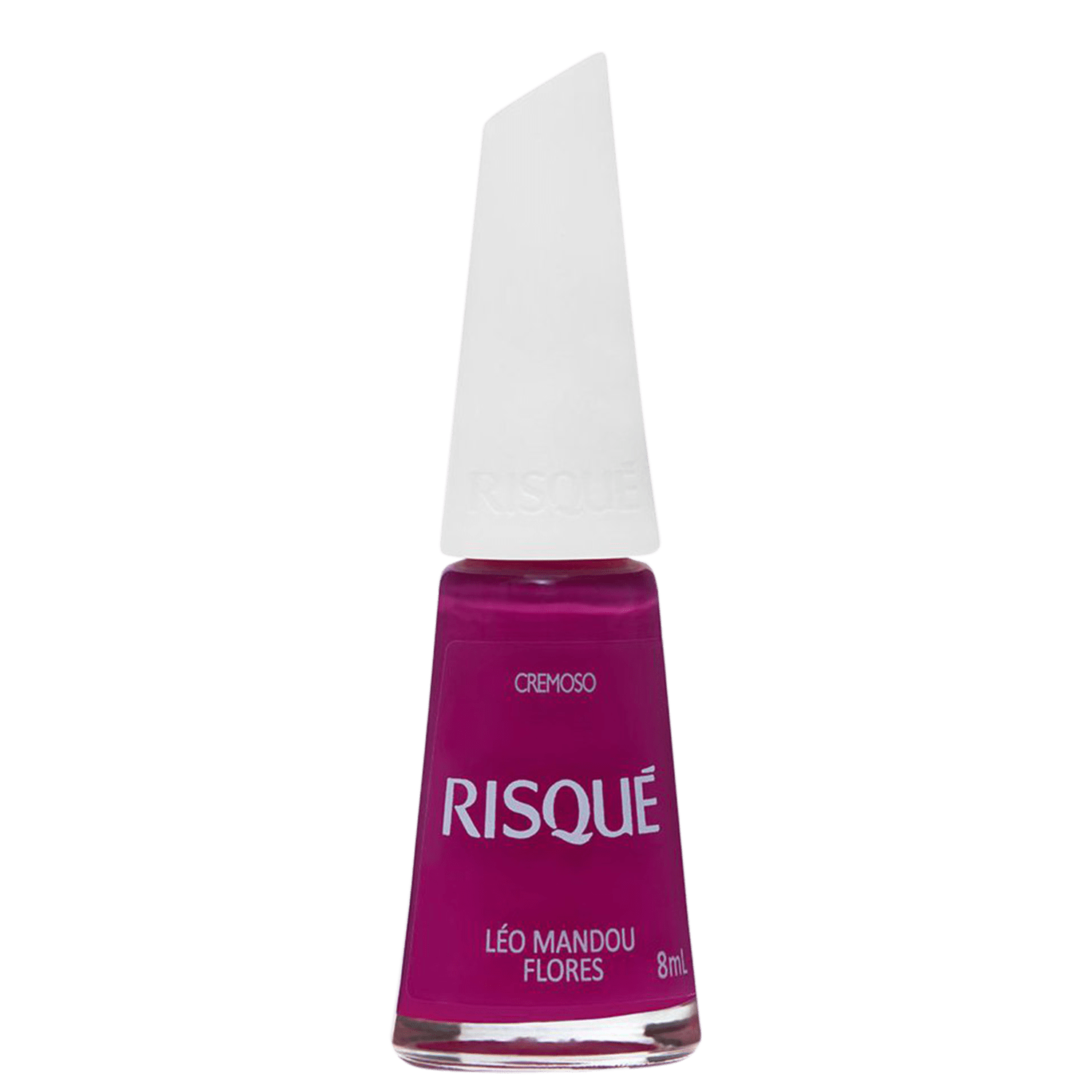 Esmalte Cremoso Risqué Léo Mandou Flores 8ml