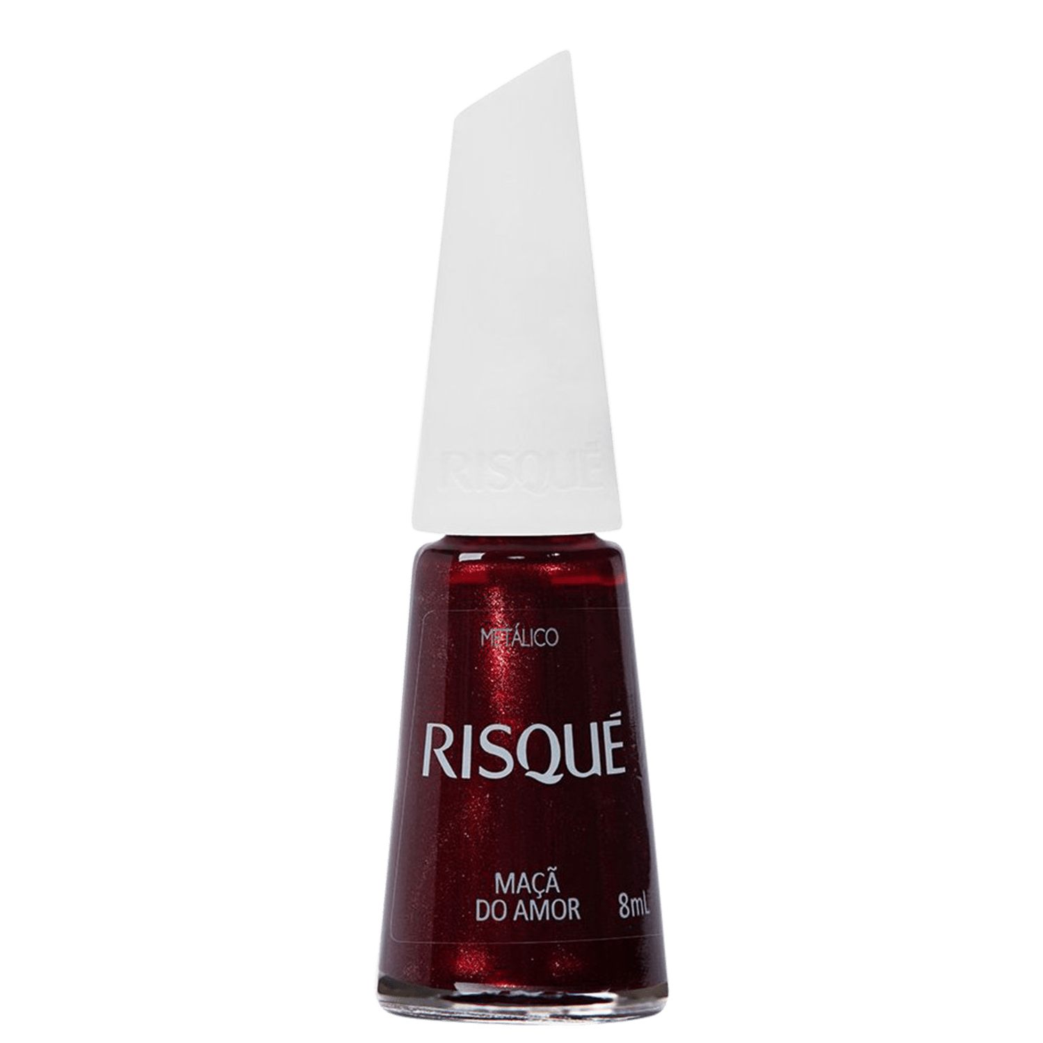 Esmalte Metálico Risqué Maçã do Amor 8ml