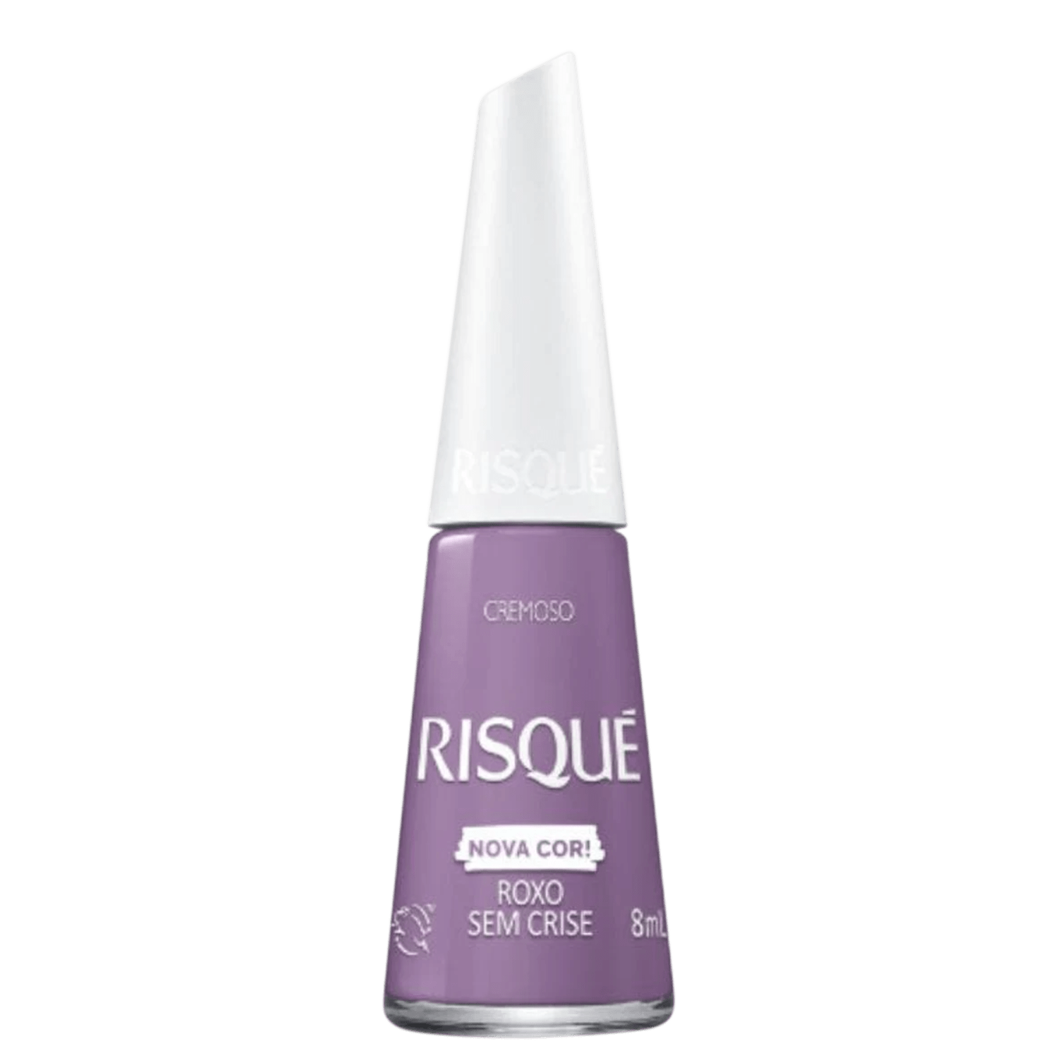 Esmalte Cremoso Risqué Roxo Sem Crise 8ml