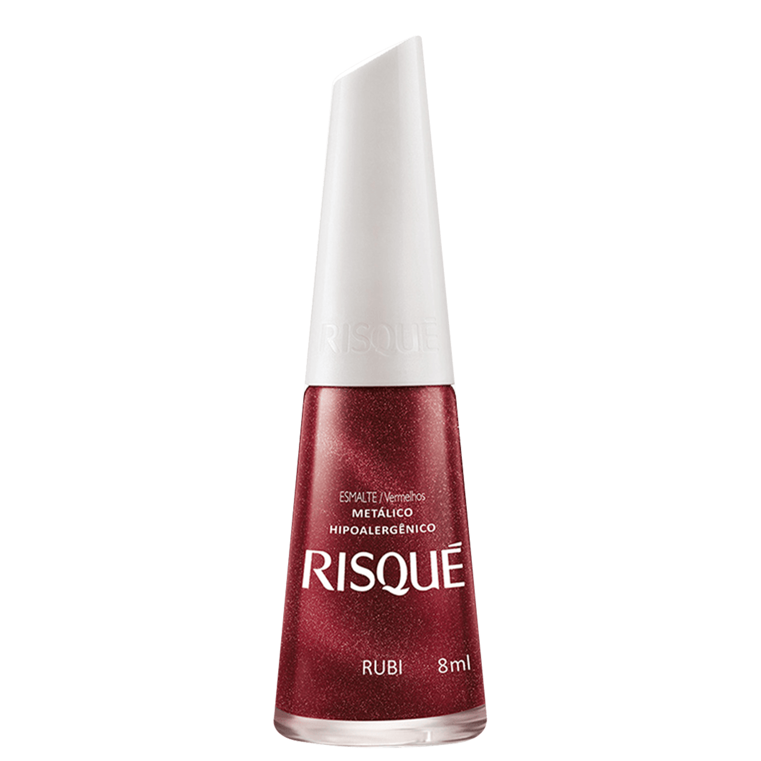 Esmalte Metálico Risqué Rubi 8ml